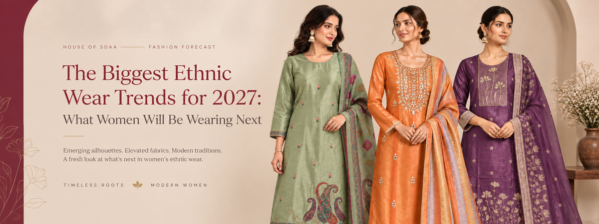 The Biggest Ethnic Wear Trends for 2027: What Women Will Be Wearing Next
