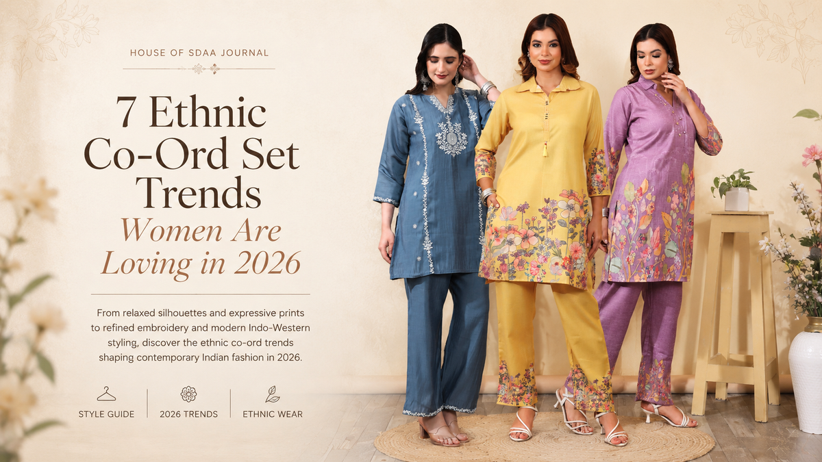 7 Ethnic Co-Ord Set Trends Women Are Loving in 2026