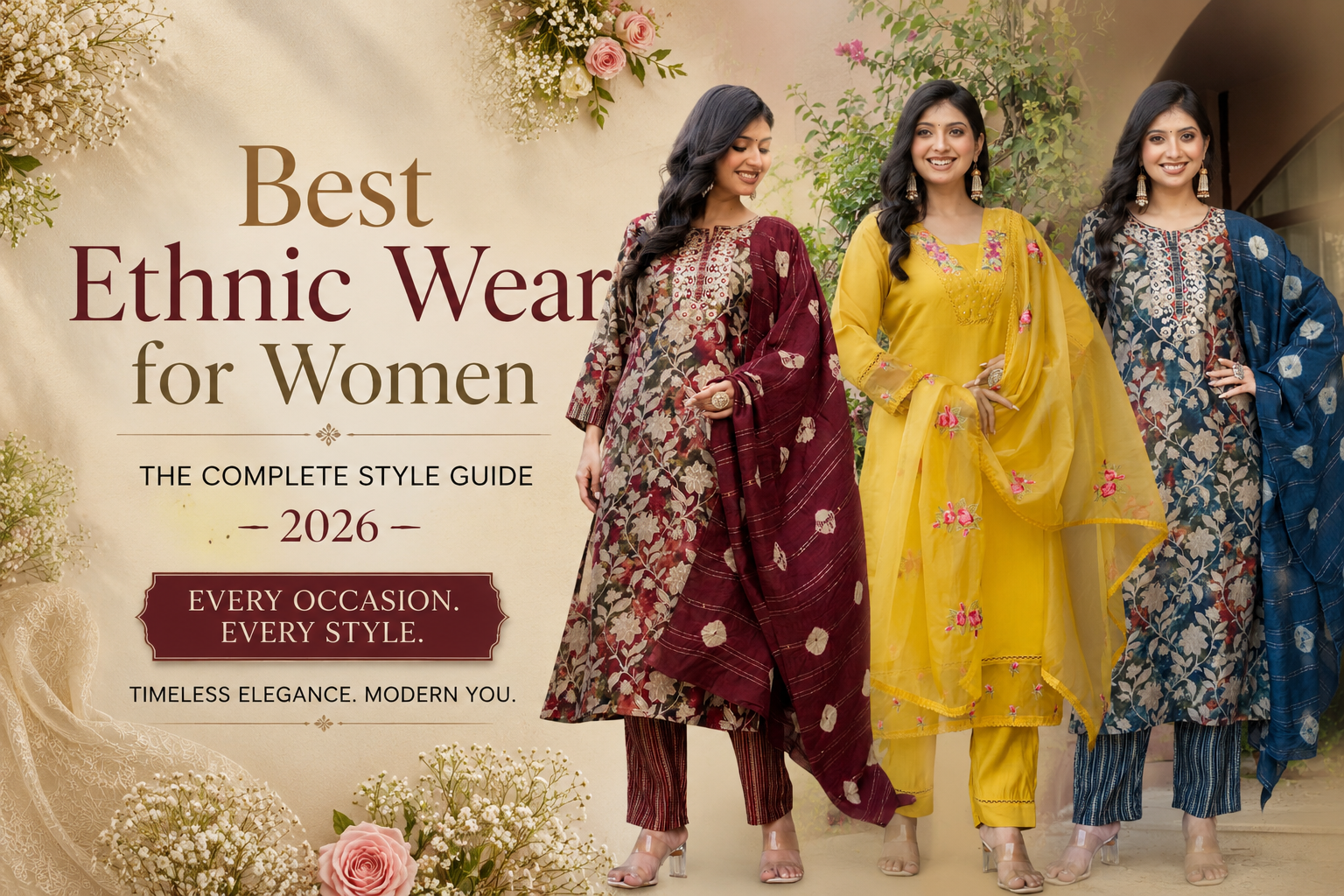 Best Ethnic Wear for Women: The Complete Style Guide - 2026