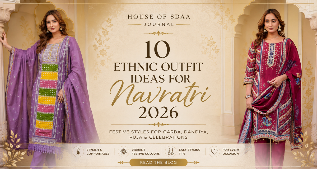 10 Ethnic Outfit Ideas for Navratri 2026