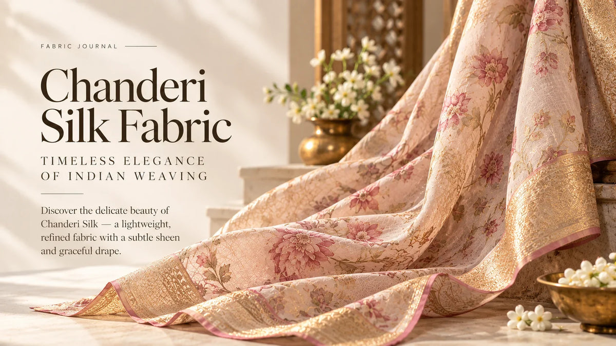 Chanderi Silk: The Timeless Elegance of Indian Weaving
