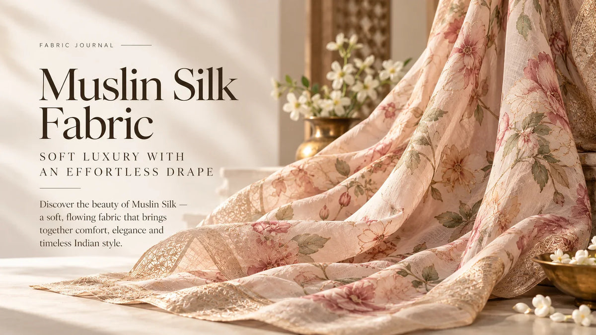 Muslin Silk Fabric: Styling, Suits & Care Guide