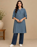 Striped Cotton Kurta for Women