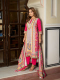 Grey Maslin Printed & Embroidered Suit Set