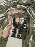 Blush Pink Muslin Printed & Embroidered Unstitched Suit Material